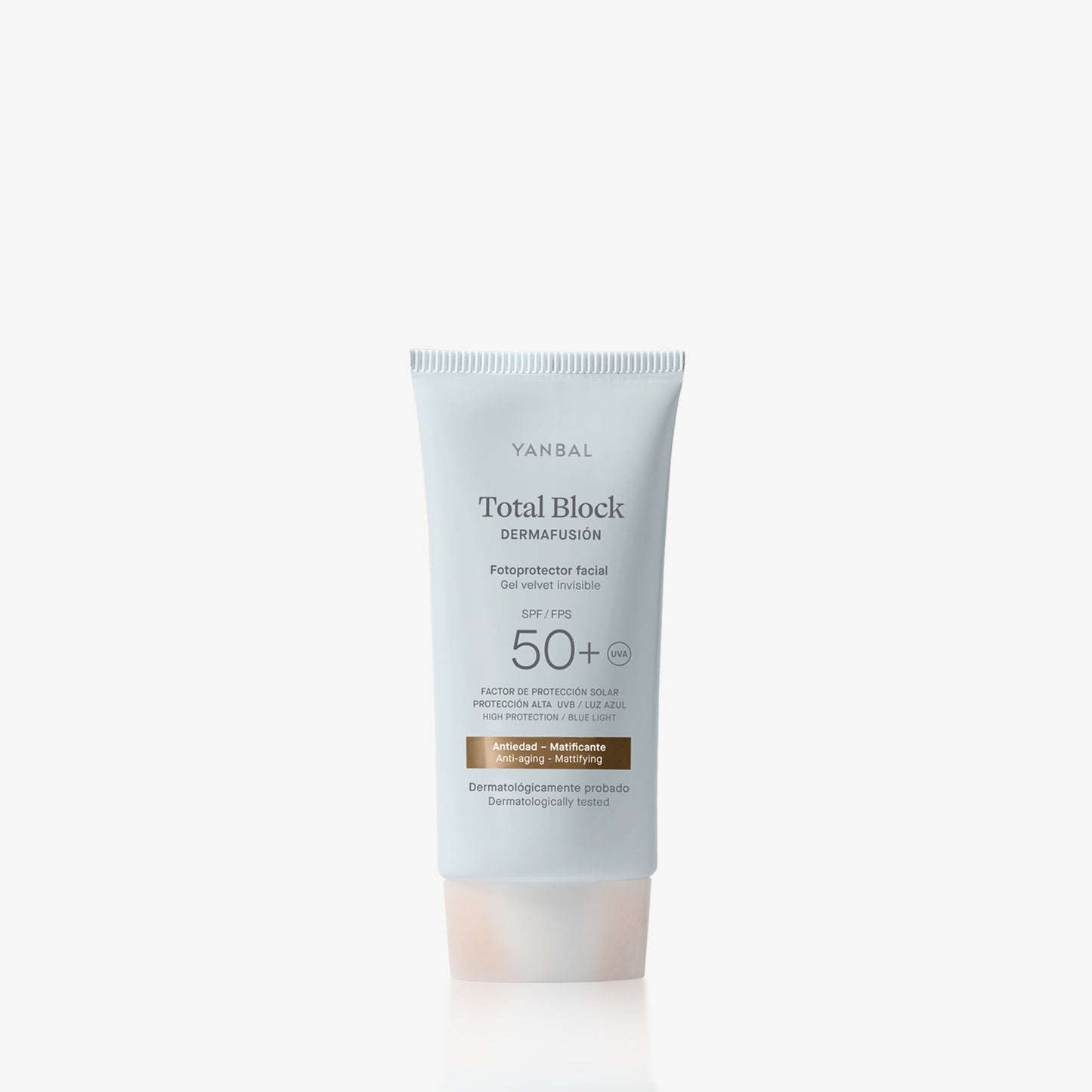 Fotoprotector Facial Gel Velvet Total Block Dermafusión SPF 50+