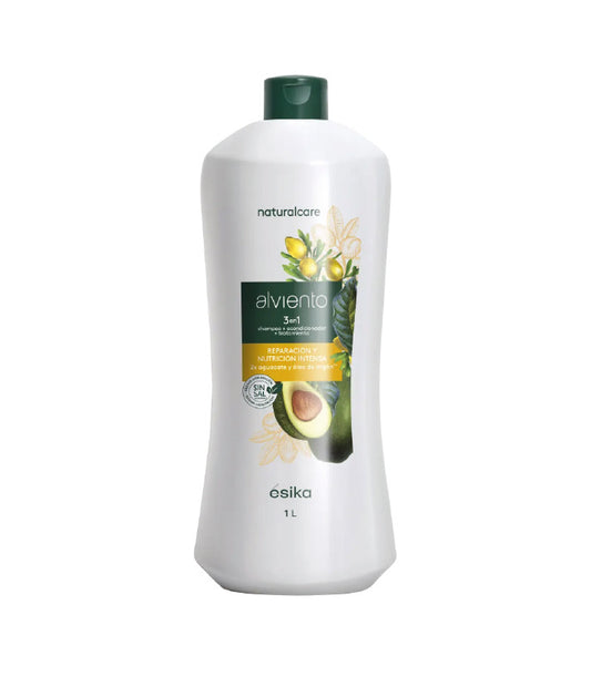 Shampoo 3 en 1 Alviento Restauración y Nutrición Intensa
