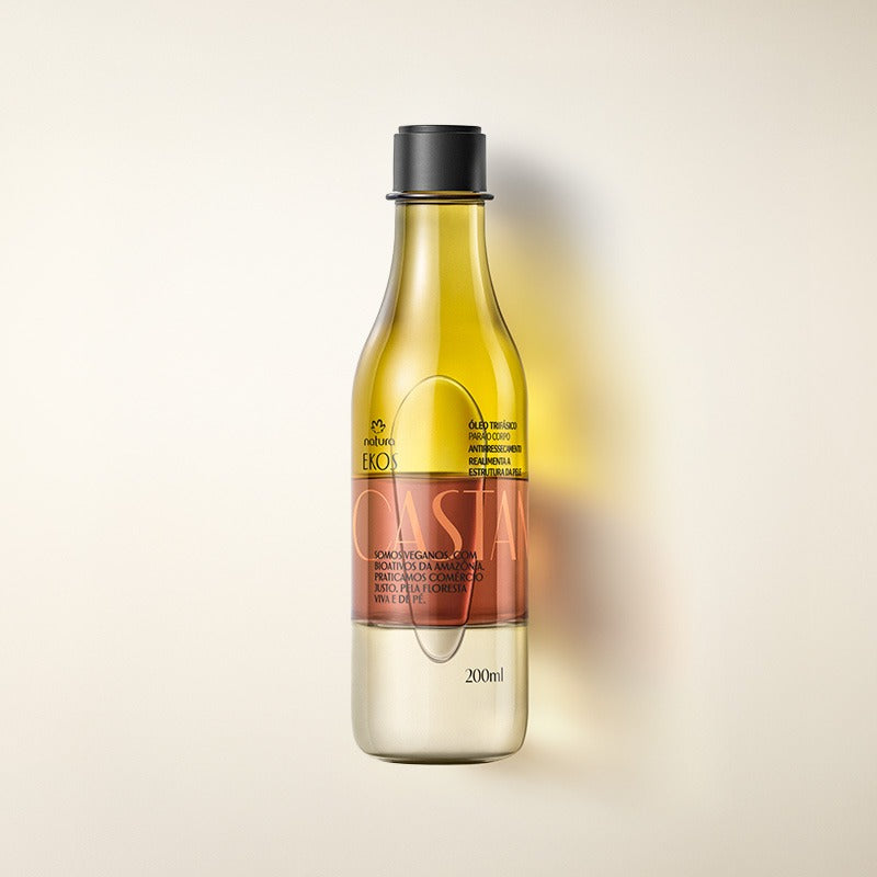 ÓLEO TRIFÁSICO EKOS CASTAÑA 200ML