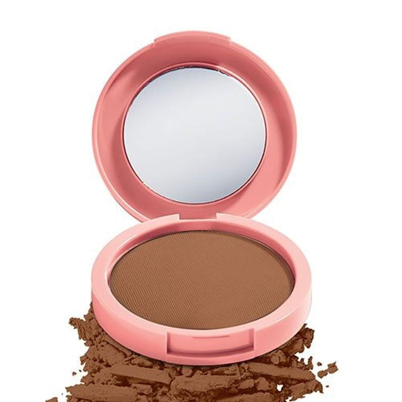 Matte Real Polvo Compacto Mate Oscuro