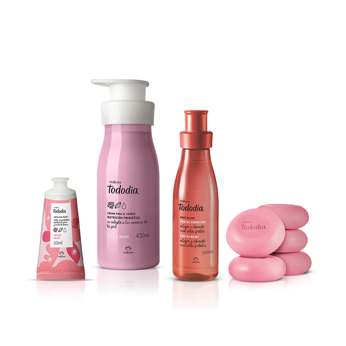 Kit Tododia Frutas Rojas x4