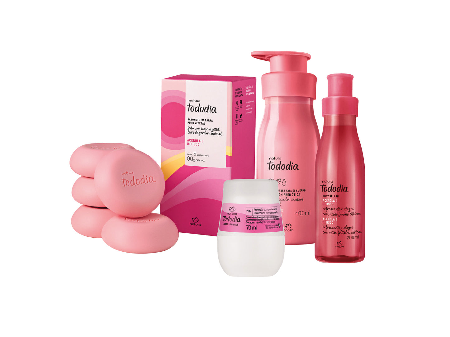 Pack 3 Tododia Acerola y Hibisco