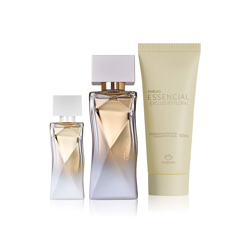 Combo x3 Essencial Exclusivo floral