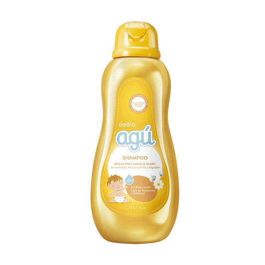 Shampoo Brillo Agú Manzanilla y Algodón 1L