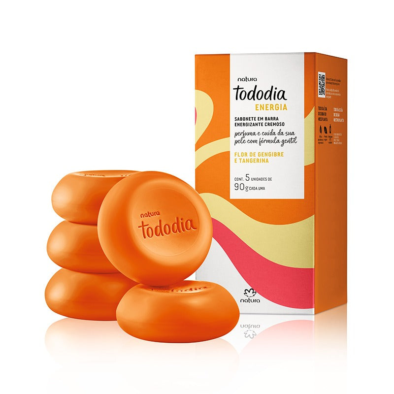 Jabones Flor de Jengibre y Mandarina 5X90g