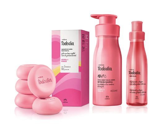 Kit Tododia Acerola e Hibisco