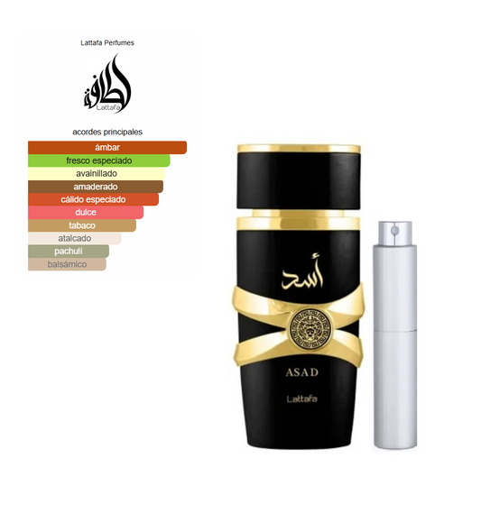 Asad Lattafa Perfumes Decant 5ML