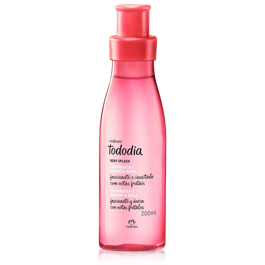 Bodysplash frambuesa y pimienta rosa