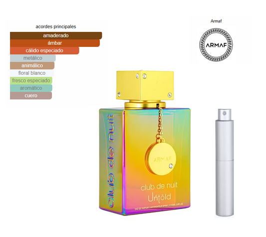 Club de Nuit Untold Armaf Decant 5ML