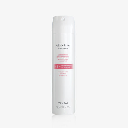 Desodorante Antitranspirante en Aerosol Effective Aclarante