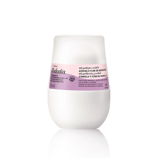 Desodorante antitranspirante roll on Ciruela y flor de vainilla 70ml