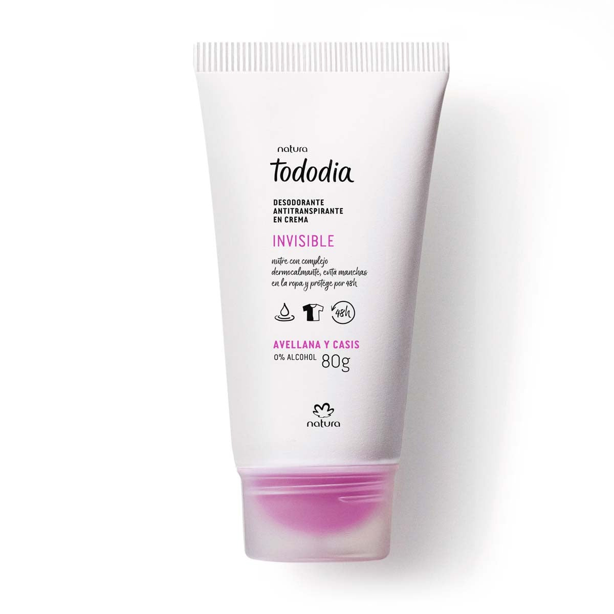 Desodorante en crema Avellana y Casis 80g