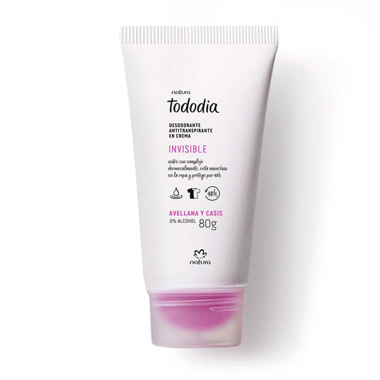 Desodorante en crema Avellana y Casis 80g