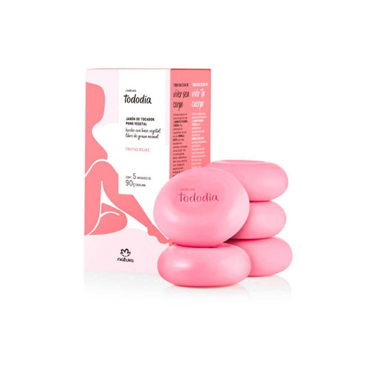 Jabones Tododia Frutas rojas 5x90g