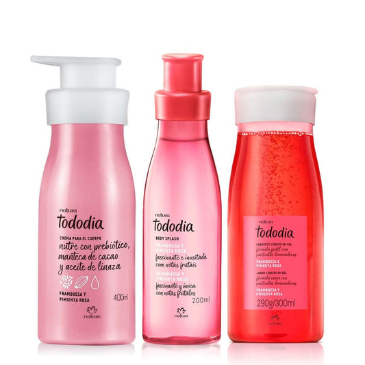 Kit frambuesa y pimienta rosa