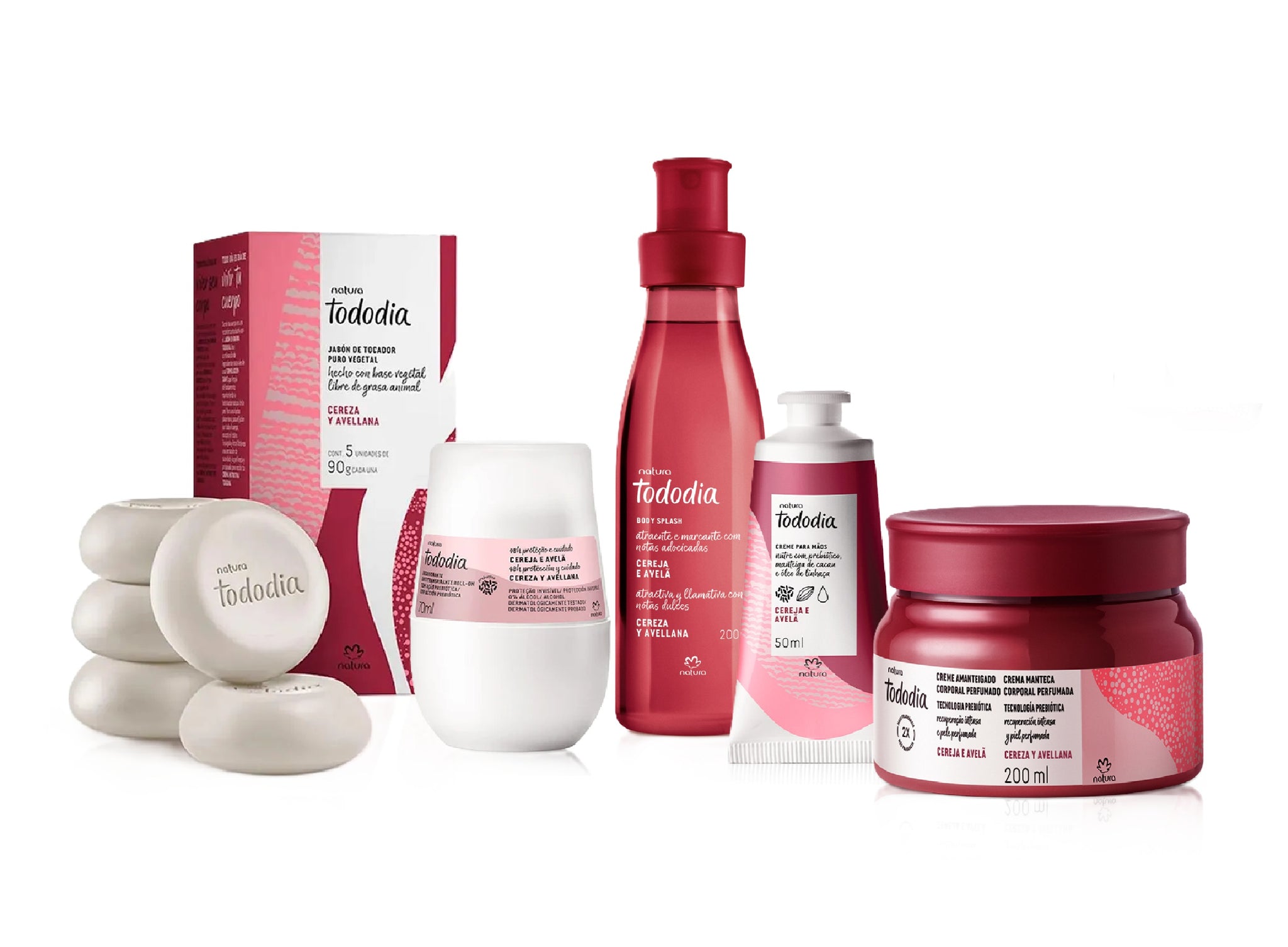 Línea Completa Cerezas y Avellanas