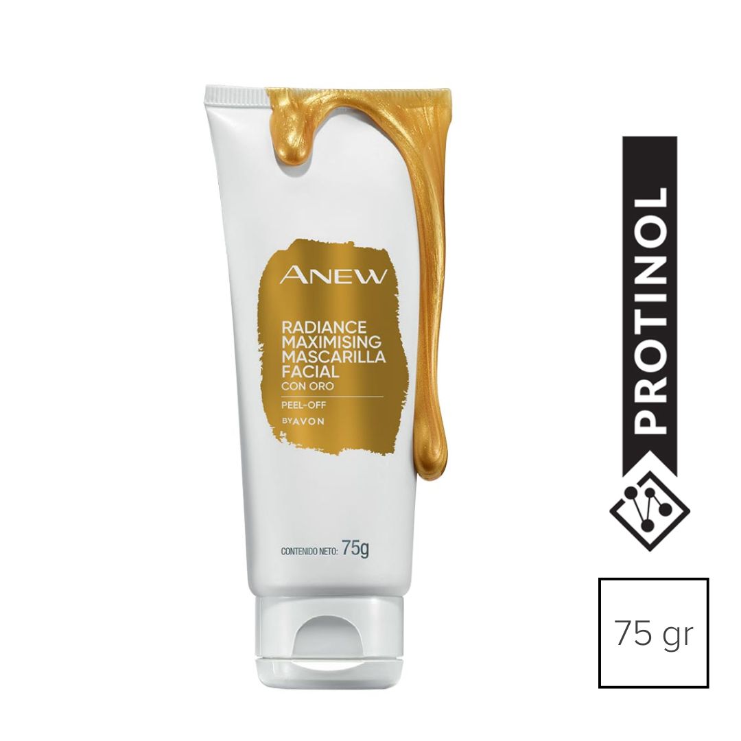 Mascarilla Facial con Oro Peel Off Anew 75g