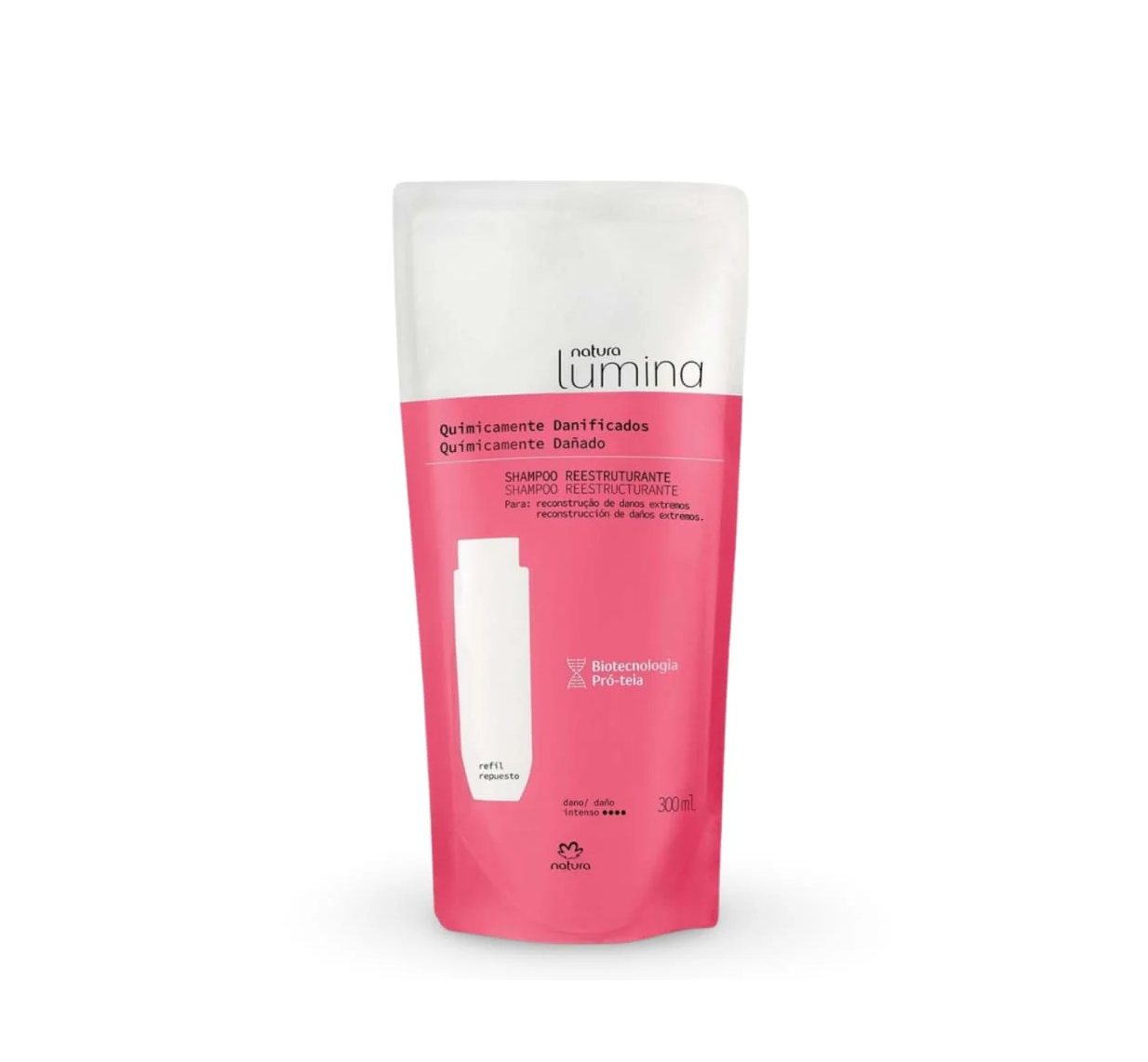 Repuesto Shampoo Reestructurante Cabello Químicamente Dañado