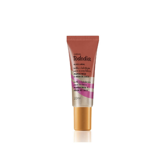 Tododia Gloss labial mango rosa y agua de coco 10 ml