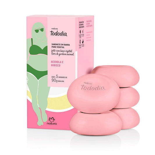Jabones Tododia Acerola e Hibisco 5x90G