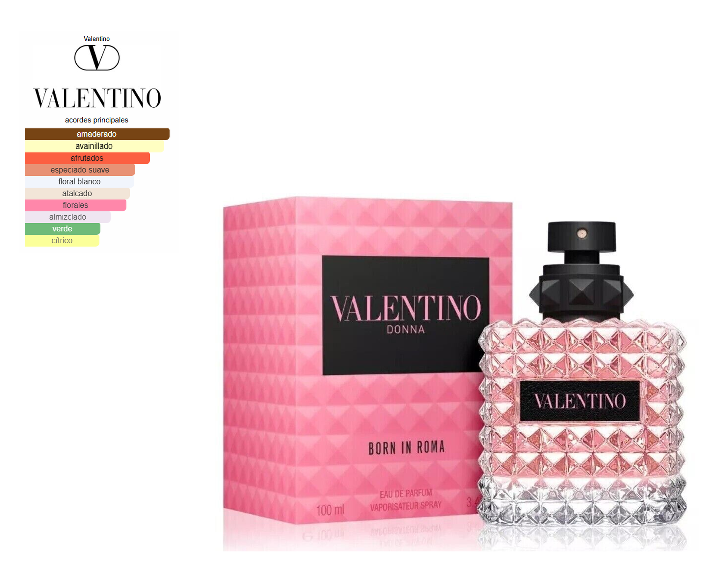 Valentino Ladies Donna Born In Roma