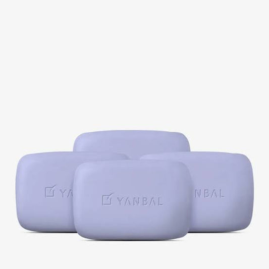 Jabón en Barra Biomilk Mora Arándano Paquete con 4 unidades, 90gr c/u