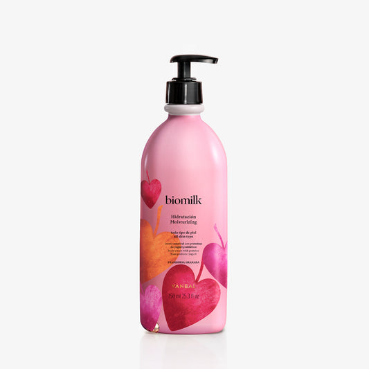 Crema Corporal Hidratante Biomilk San Valentín Frambuesa Granada