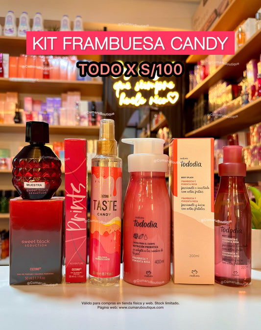 Kit Frambuesa Candy