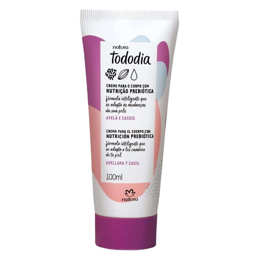 Crema corporal Tododia Avellana y casis 100ml